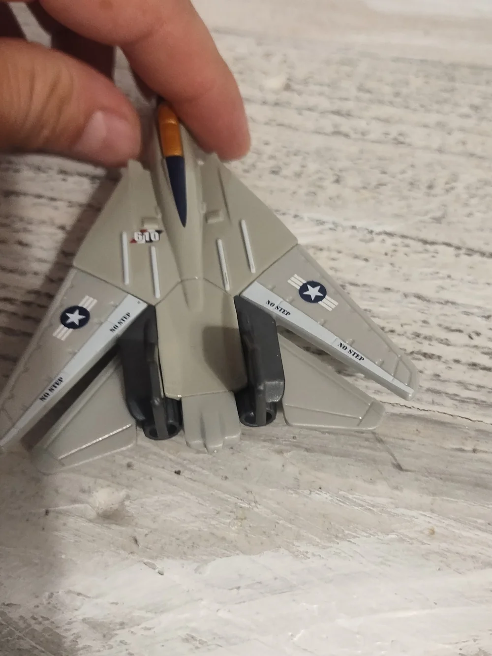 Matchbox mattel 1989 F-14 Tomcat die cast and plastic good condition